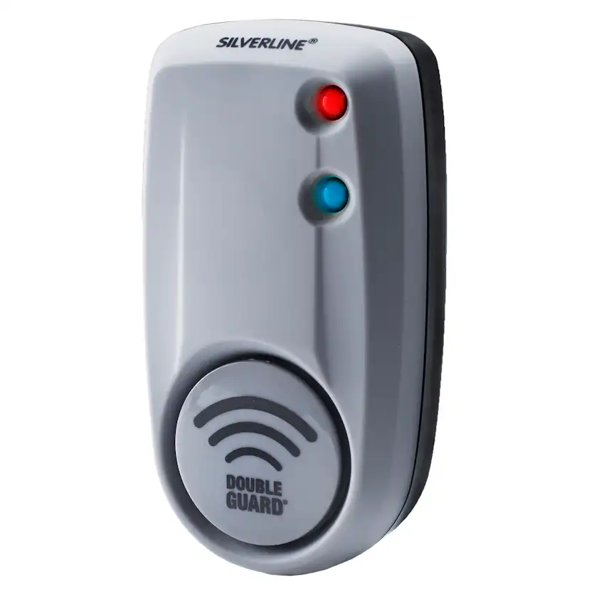Mus- & Råttskrämma Silverline Avskräckare MR130 DG4 med A-Guard Ultraljud & Electro Pulse