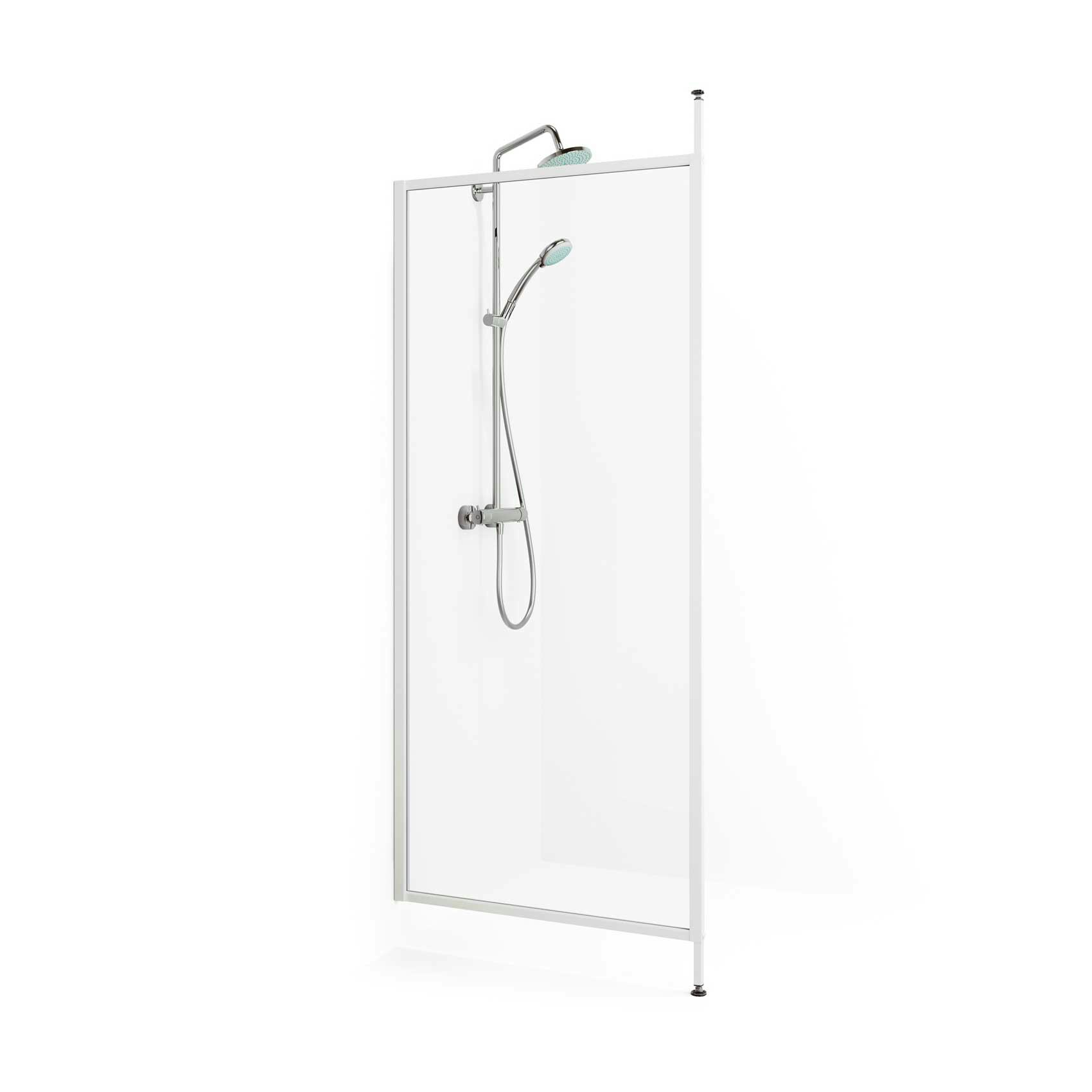 Duschvägg Macro Design Flow Skärmvägg Fast