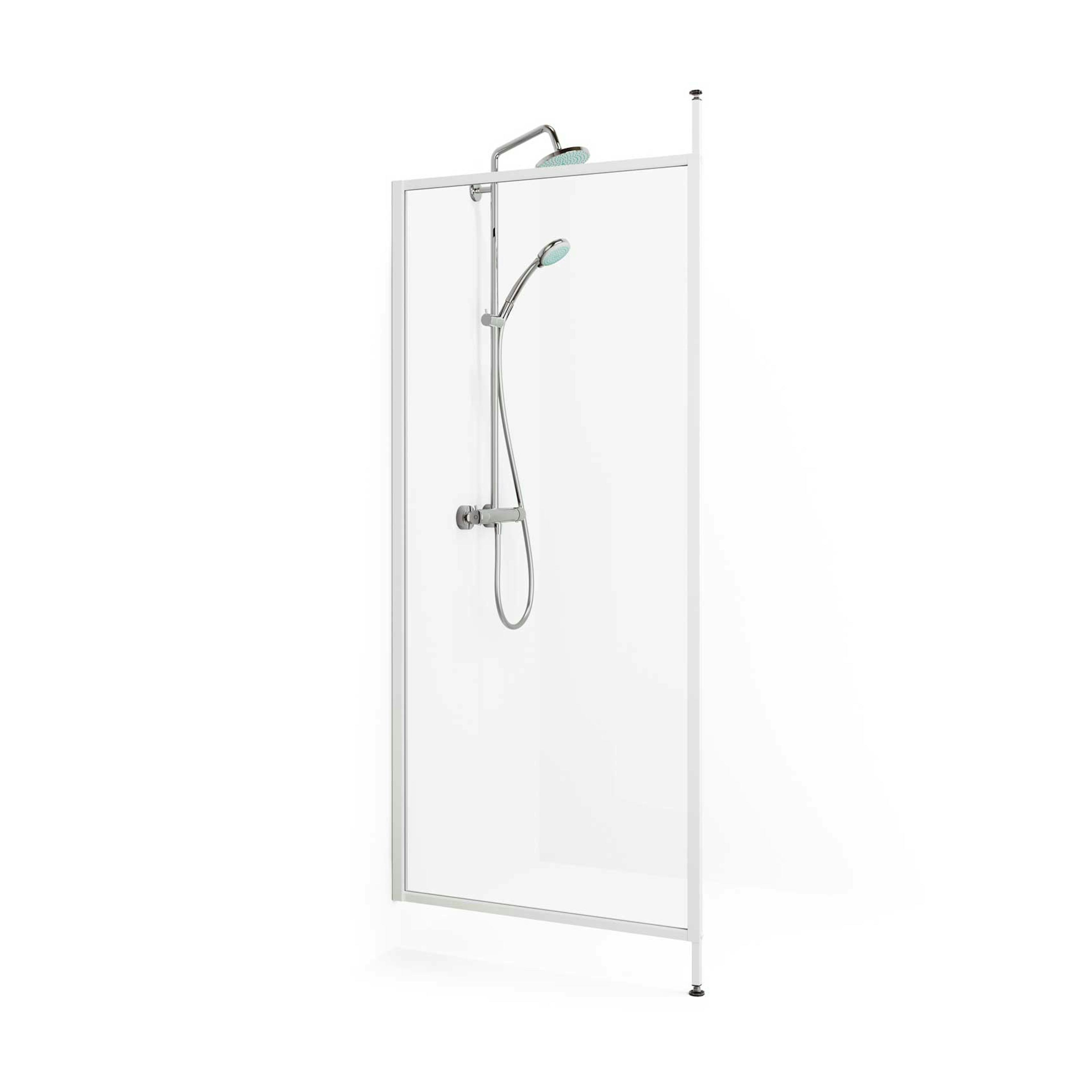 Duschvägg Macro Design Flow Skärmvägg Fast