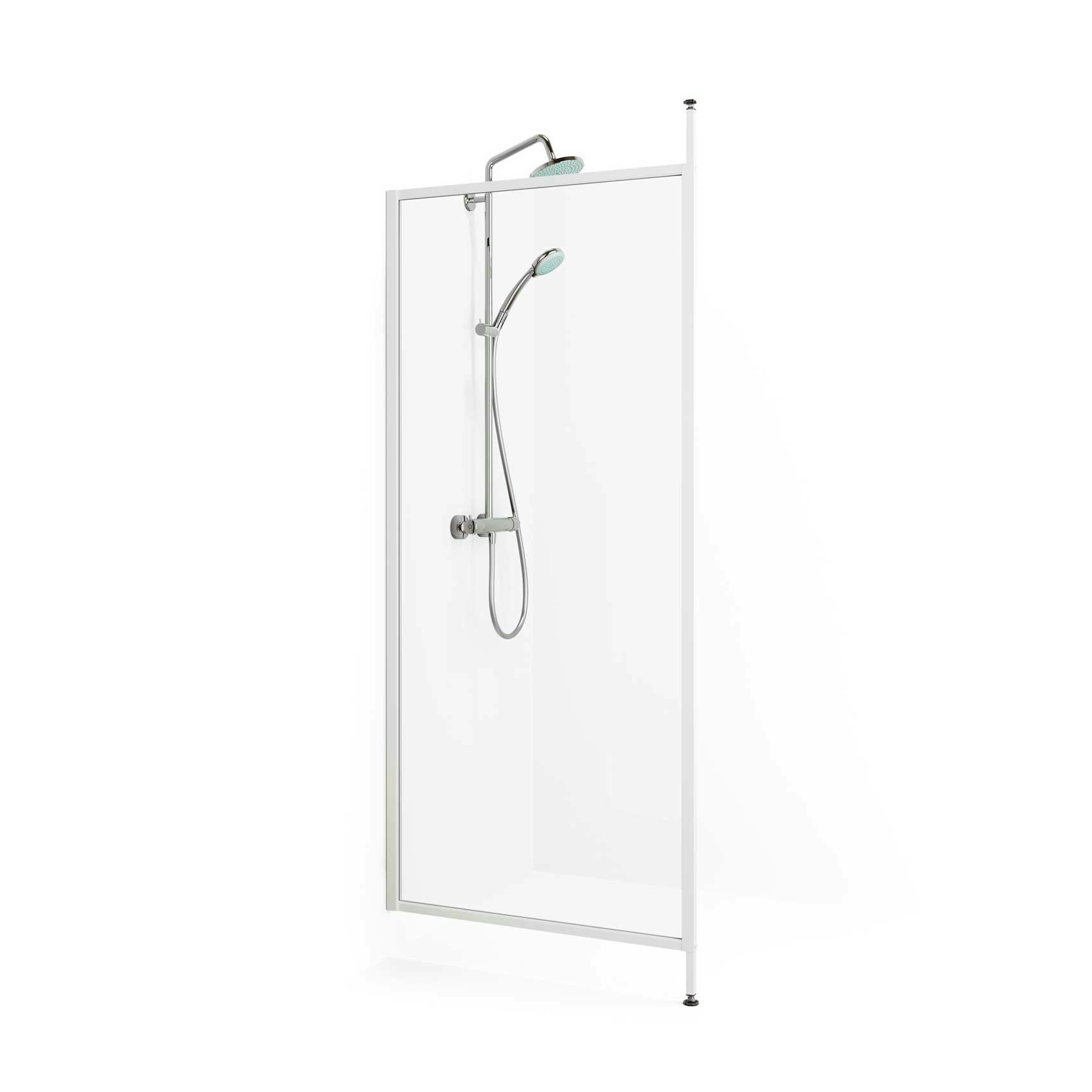 Duschvägg Macro Design Flow Skärmvägg Fast