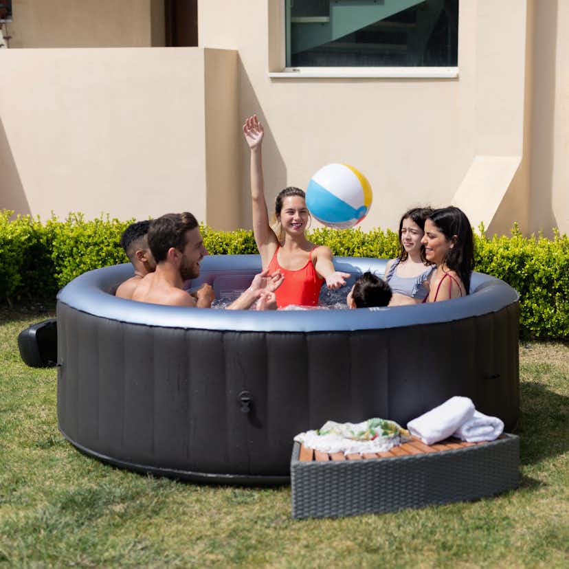 Uppblåsbart Spabad Mspa Bergen C-BE082 Comfort för 8 Personer