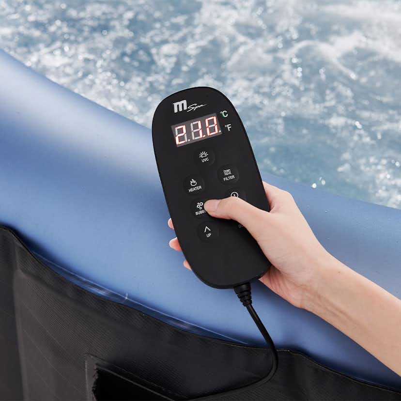 Uppblåsbart Spabad Mspa Bergen C-BE082 Comfort för 8 Personer