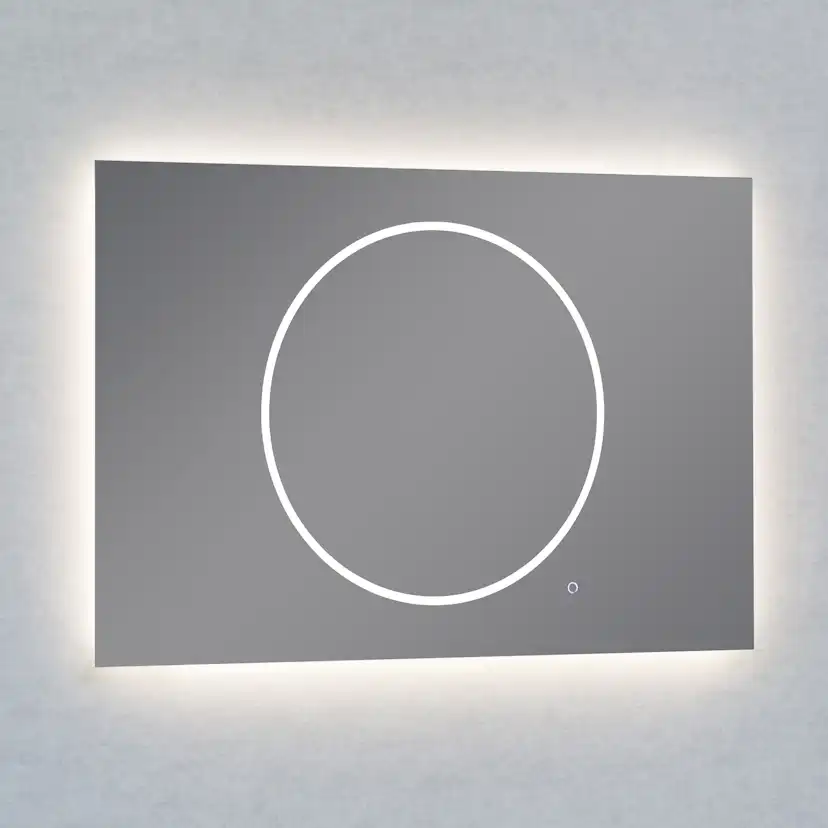 Spegel Vidi Mundo med LED-belysning