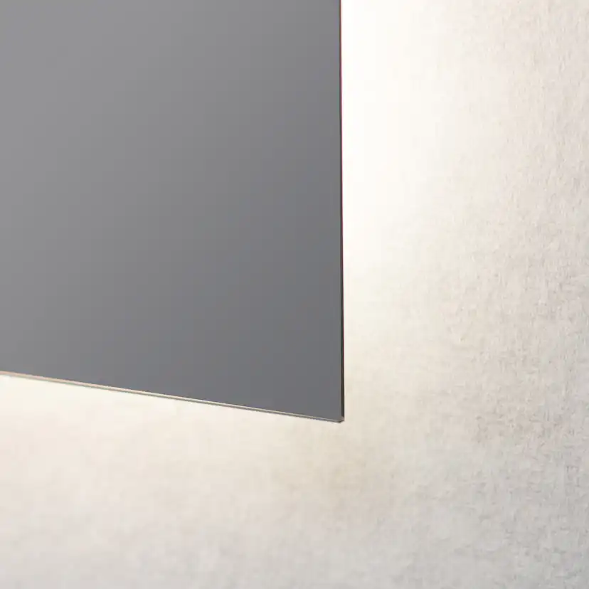 Spegel Vidi Mundo med LED-belysning