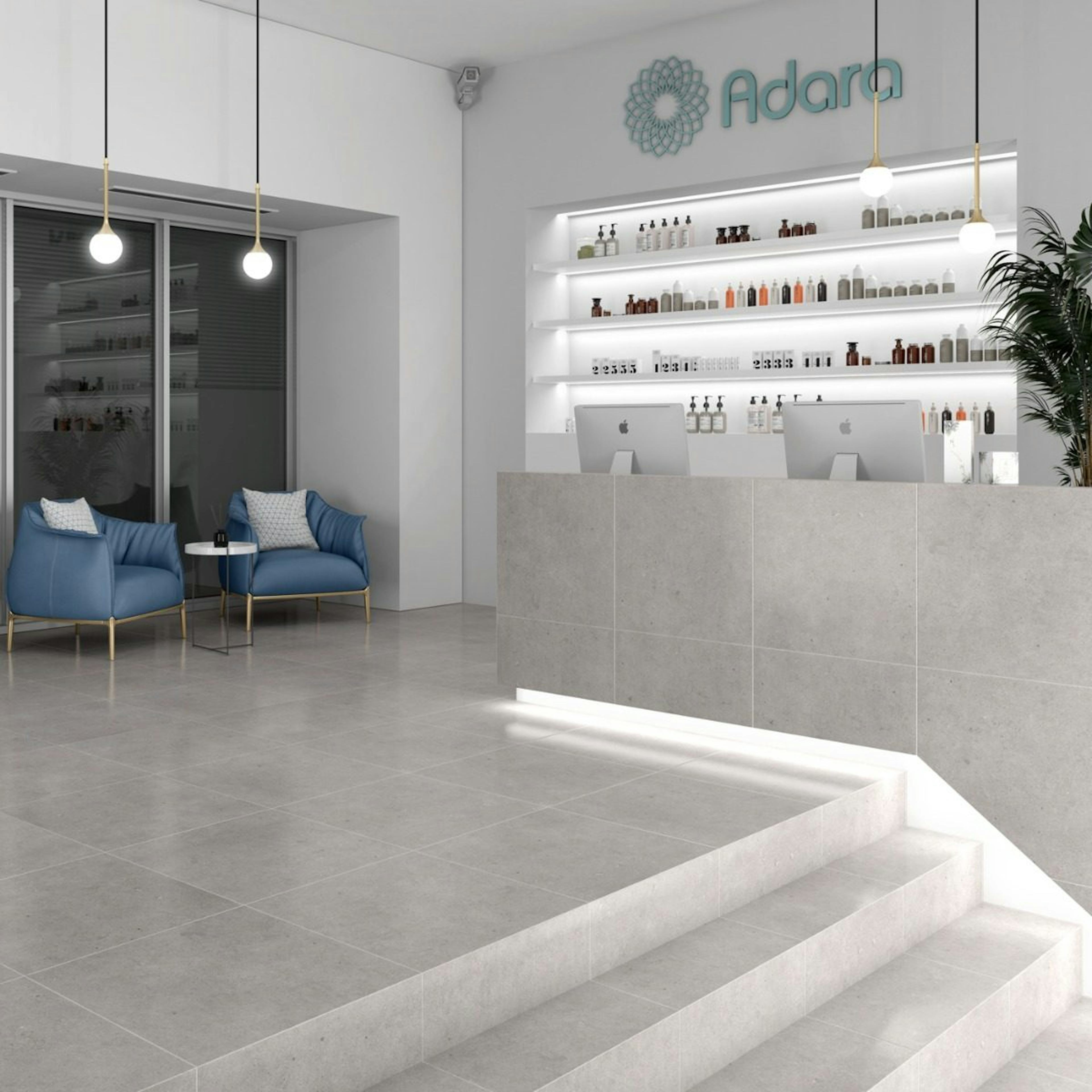 Klinker Atrio SM Grey Matt 60x120 cm