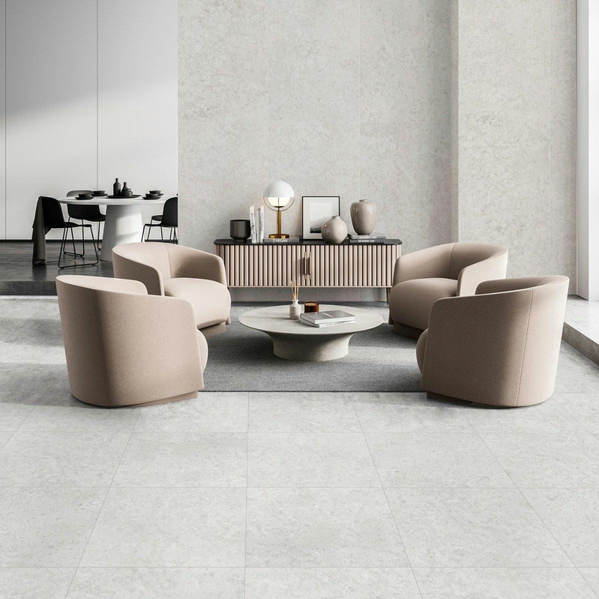 Klinker Berno Light Matt 60x120 cm