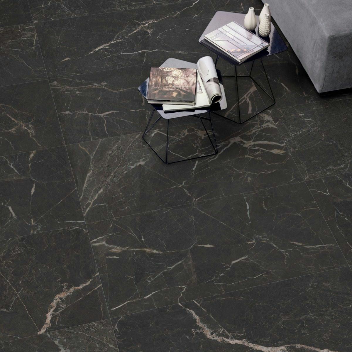 Klinker Saint Laurent Marmor Matt 120x120 cm