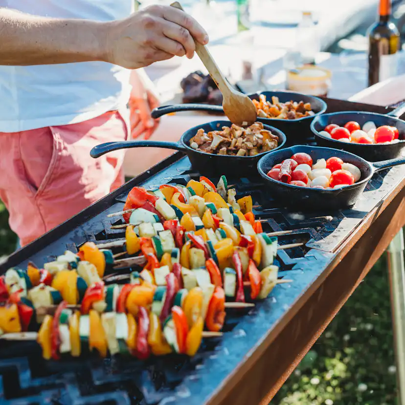 Kolgrill GrillSymbol Naked Chef XL i Cortenstål med Ventilationsgaller