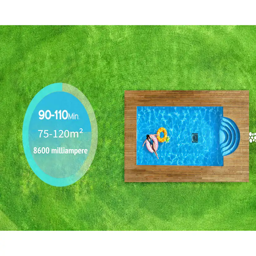 Poolrobot Lyfco Piraya Batteridriven Väggående