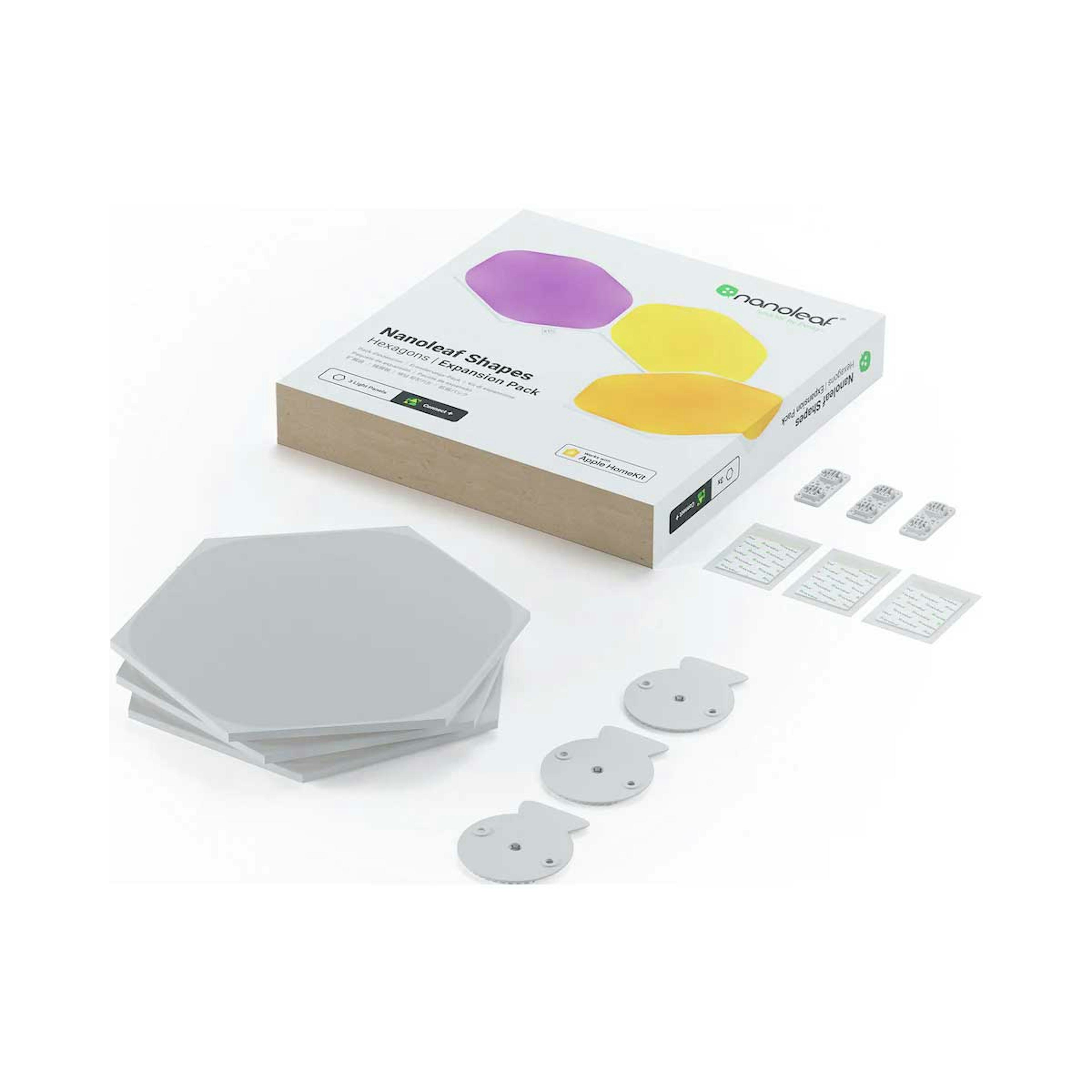 Belysningssystem Nanoleaf Shapes Hexagons Expansionspaket 3-pack