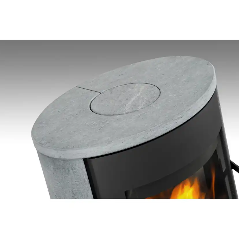 Braskamin Nordic Vidar Vedkamin Med Täljsten