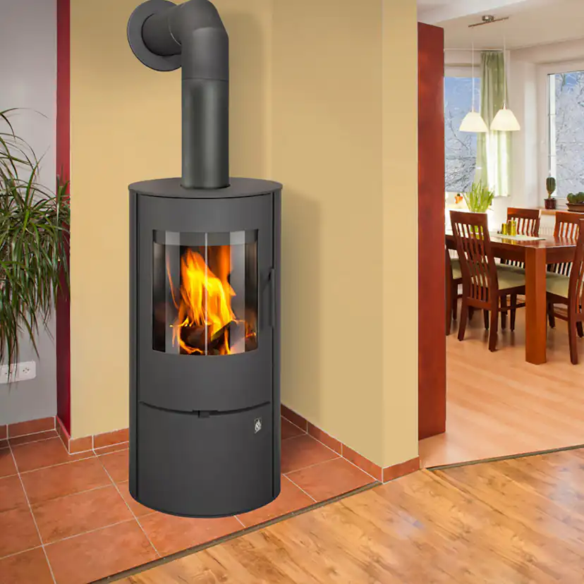 Braskamin Nordic Vidar Stål