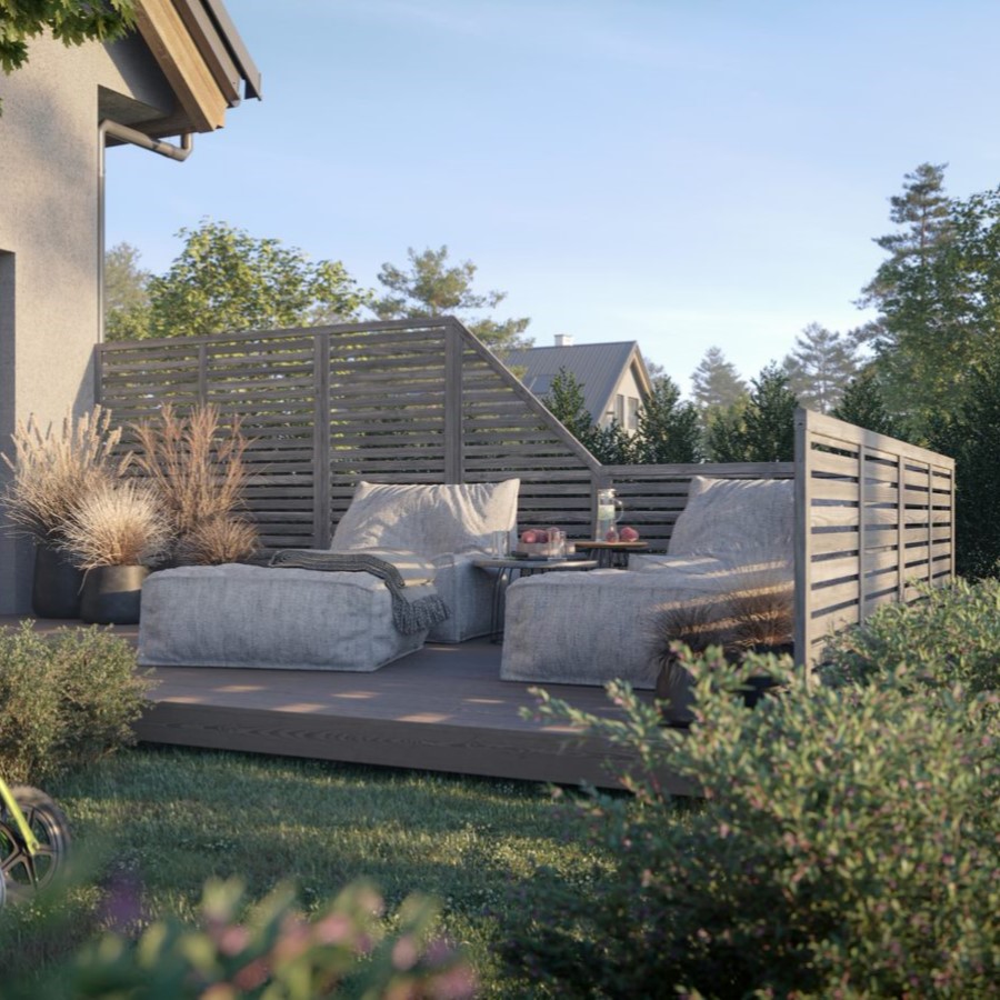 Skärm Palmako Nina1 180x180 cm