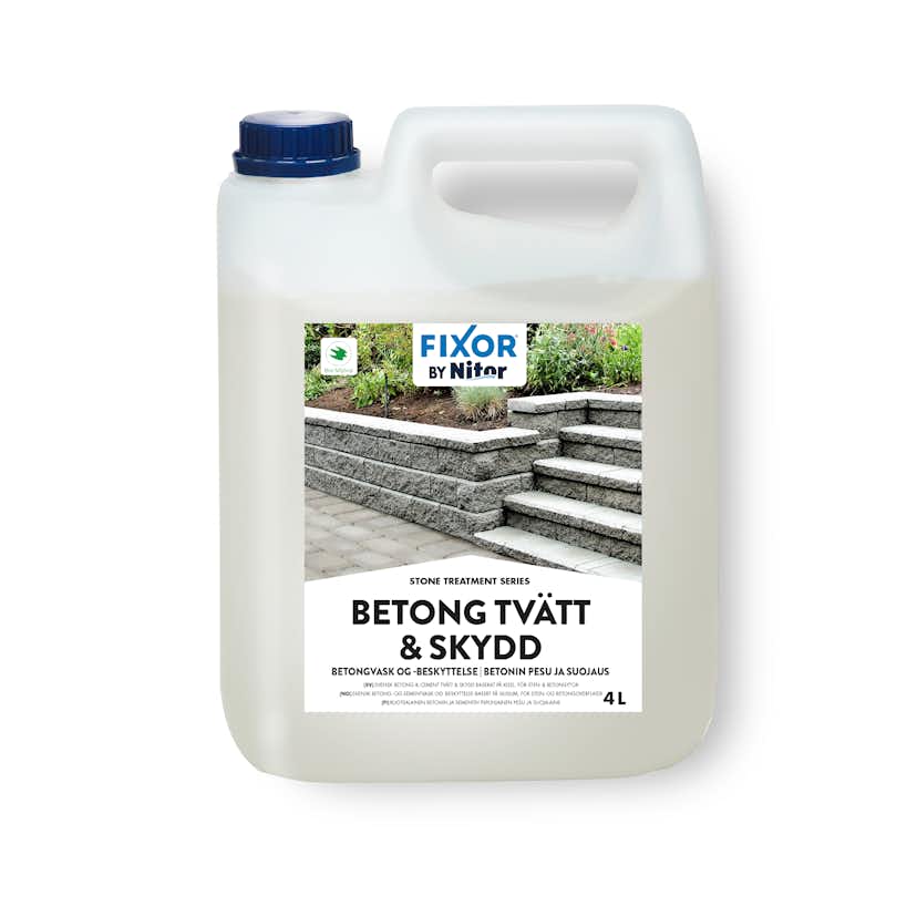 Betongtvätt & Skydd Nitor 4l
