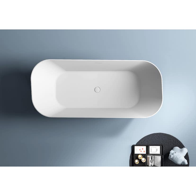 Badkar NOURK Bend Fristående 1700 mm