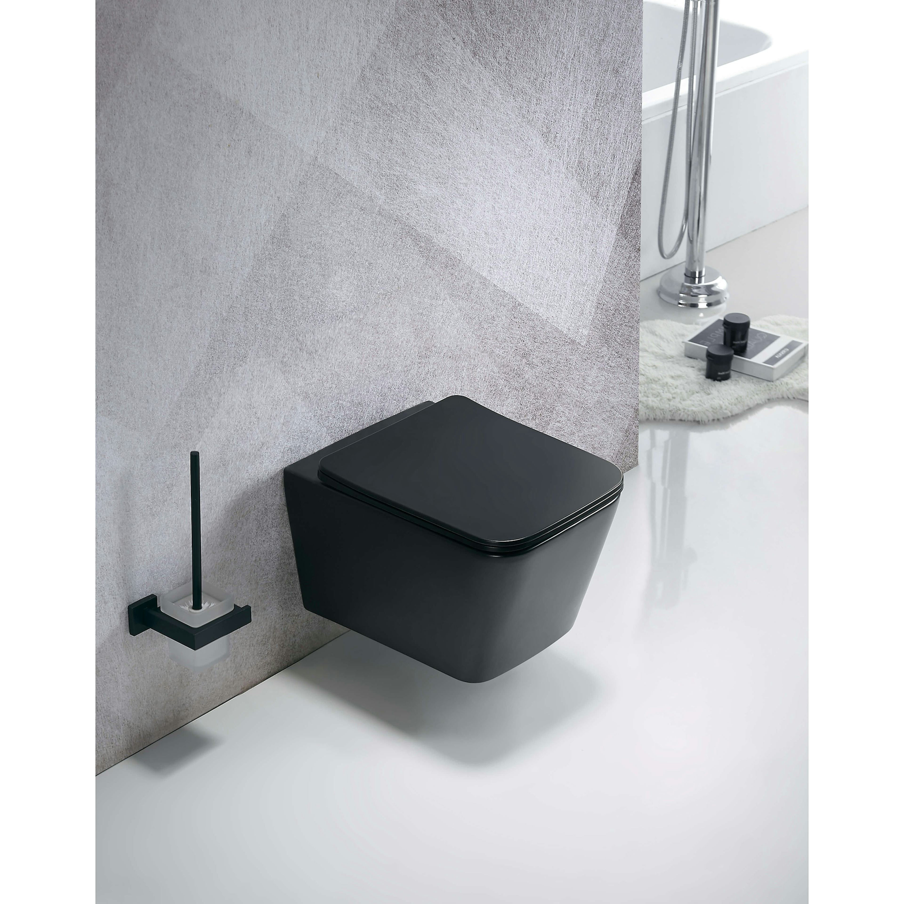 Vägghängd Toalettstol NOURK Moon Rimfree