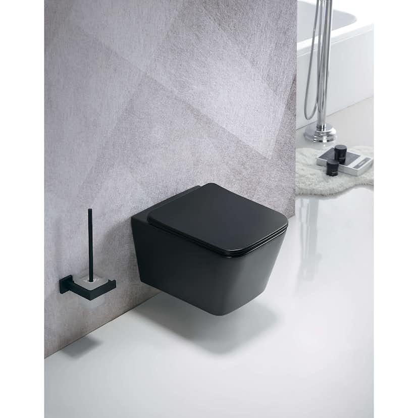 Vägghängd Toalettstol NOURK Moon Rimfree