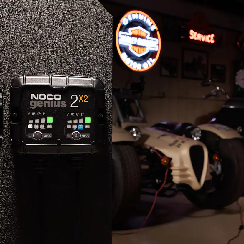 Batteriladdare Noco Genius 2X2 Till 6V och 12V 4000mA