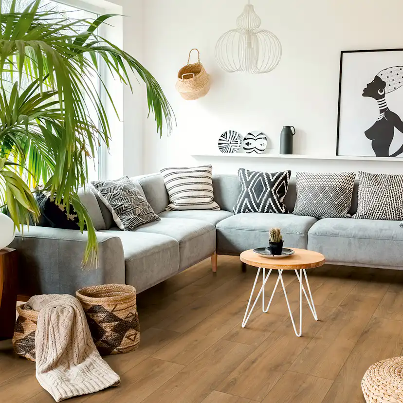 Laminatgolv Nordic Floor Living Oak 1-stav