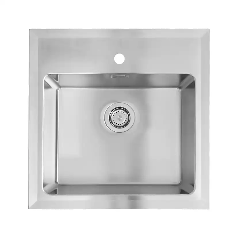 Diskbänk Nordic Tech Nordic Opal 6-610 Rostfri Heltäckande Diskho med Blandarhål