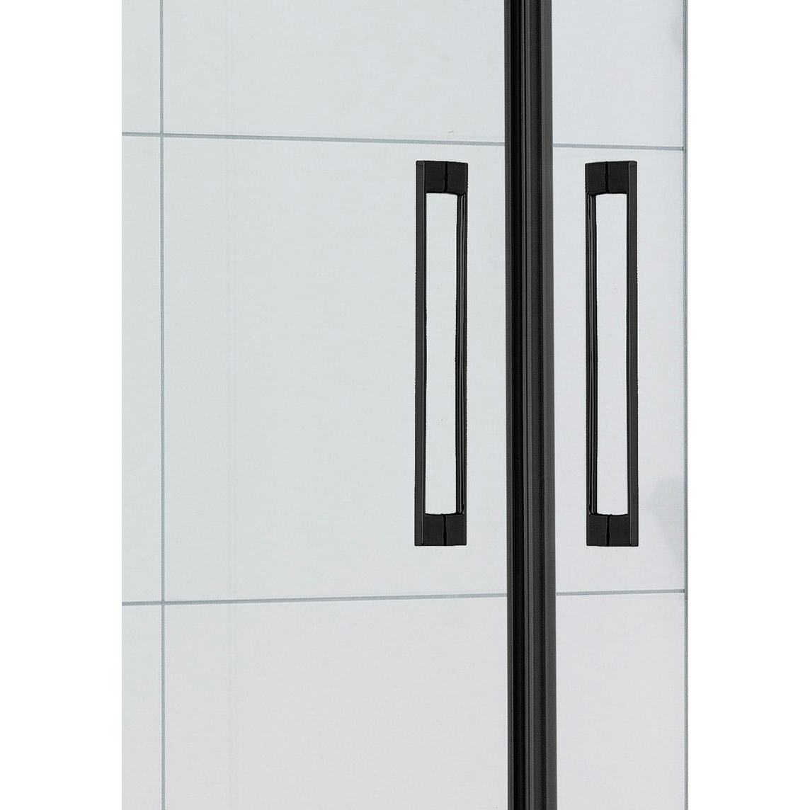 Magnetlist Noro För 6 mm Dörr Svart 1975 mm