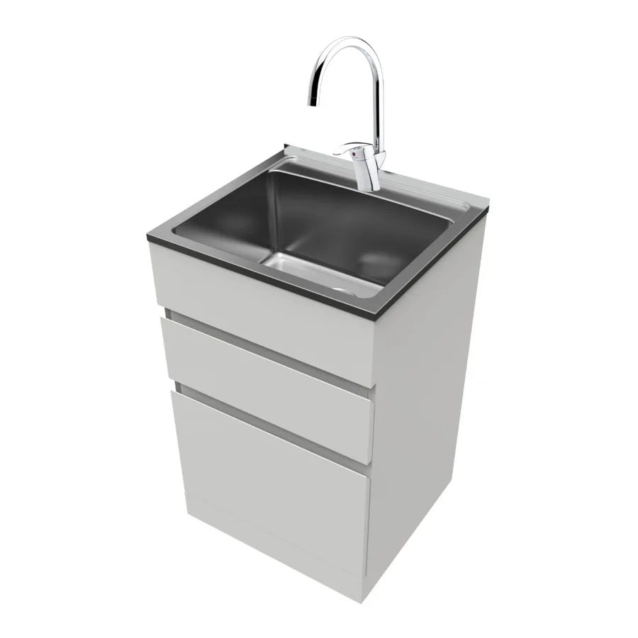 Tvättbänk Nordic Tech NTB 5 med Köksblandare Damixa Space