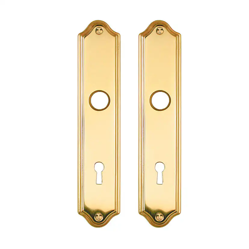 Nyckelskylt Beslagsboden B700P Mässingsfinish