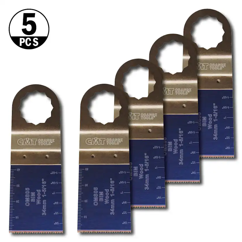 Supercut CMT Orange Tools BIM Trä/plast 34x40 mm