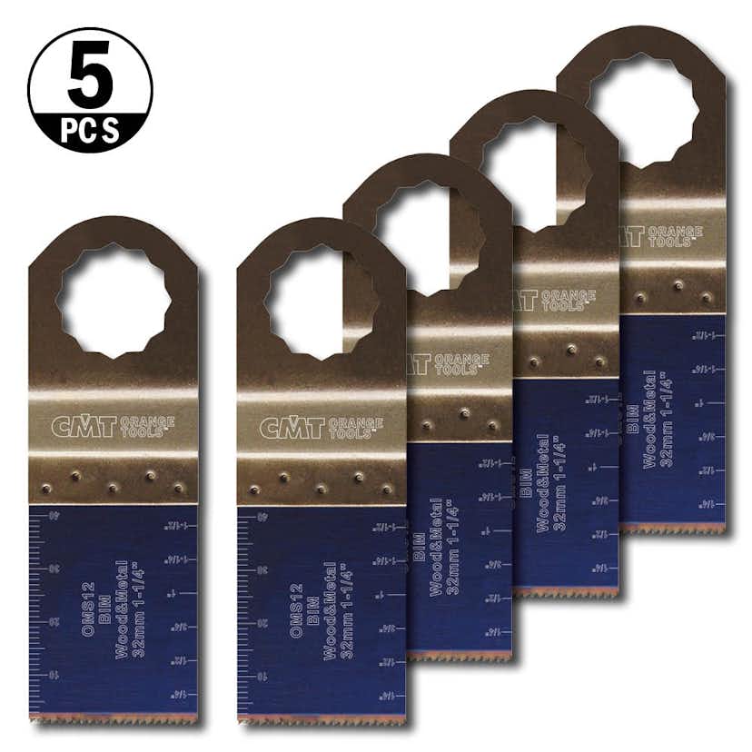 Supercut CMT Orange Tools BIM Trä/metall 32x40 mm OMS12-X1