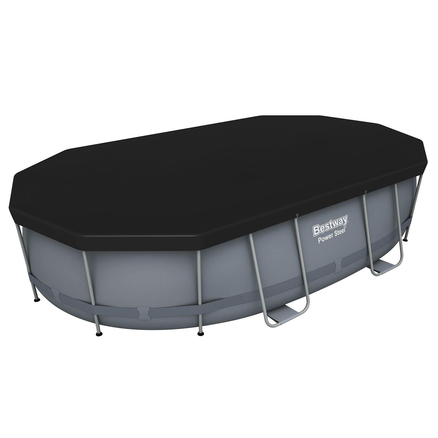 Poolpaket Bestway Power Steel Oval 4,88 x 3,05 m