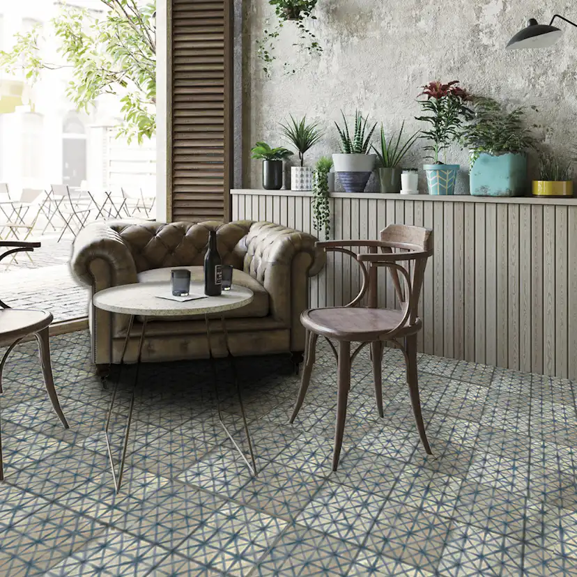 Klinker Tenfors FS Temple Blue 45x45 cm