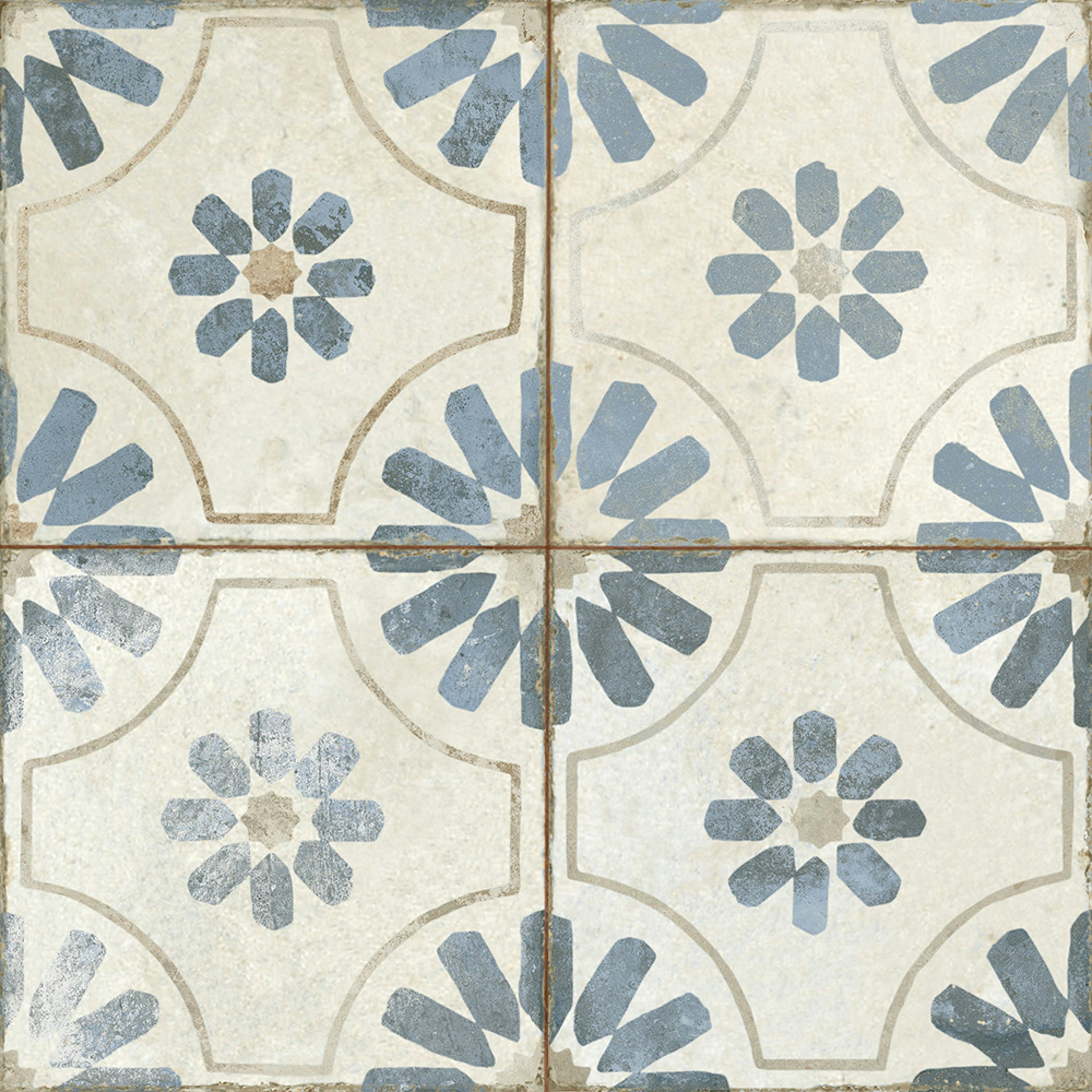 Klinker Tenfors FS Blume Blue 45x45 cm