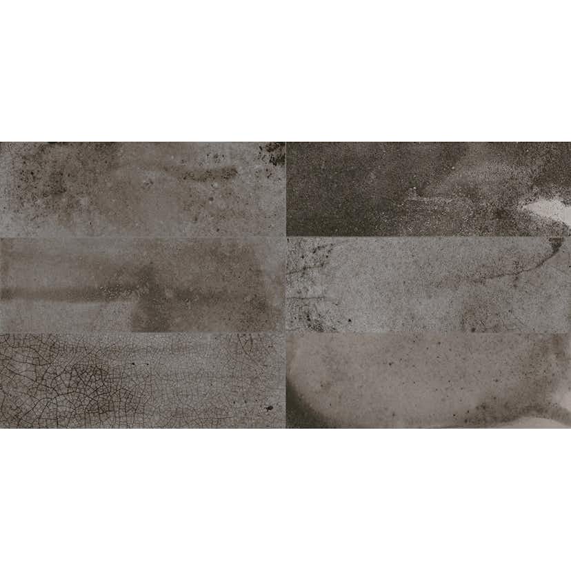 Kakel Tenfors FS Raku Black 20x40 cm