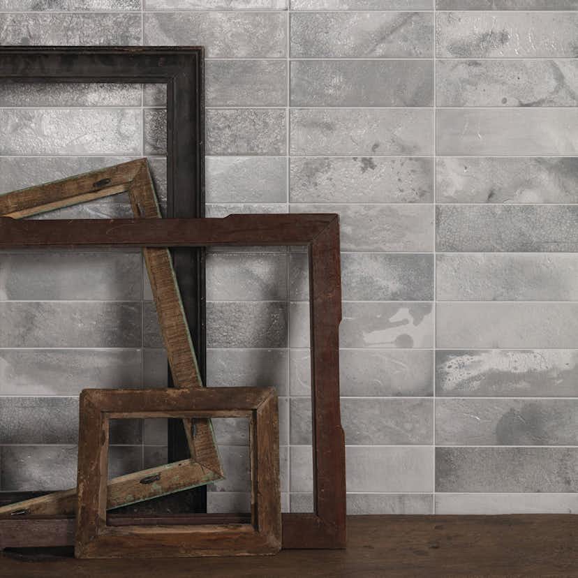 Kakel Tenfors FS Raku Silver 20x40 cm