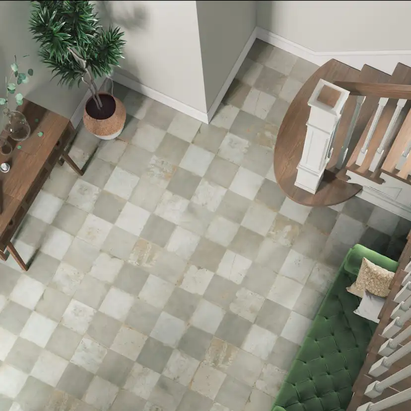 Klinker FS Checker Silver 45x45 cm