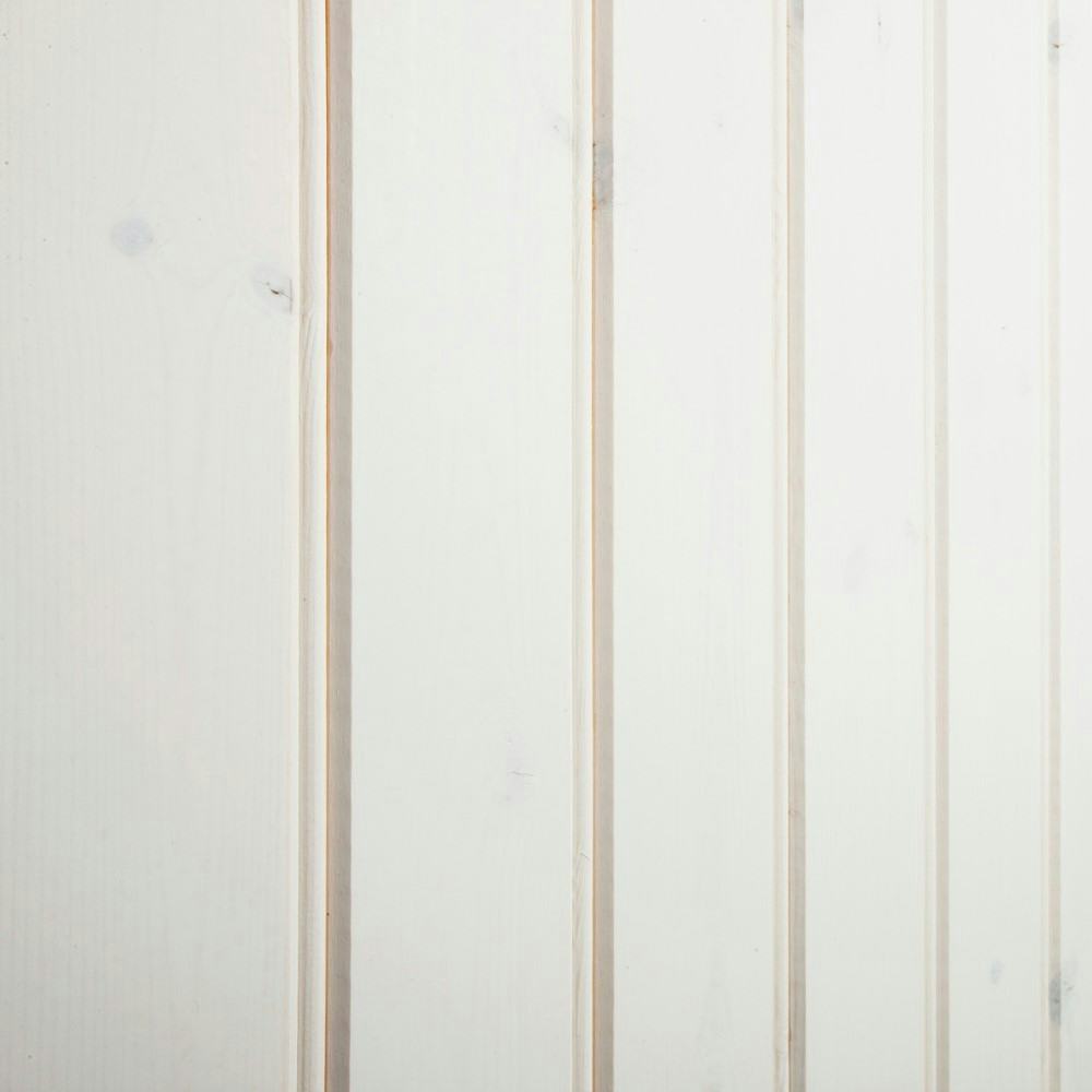 Panel Ändspont Baseco Laserad Vit Pärlspont