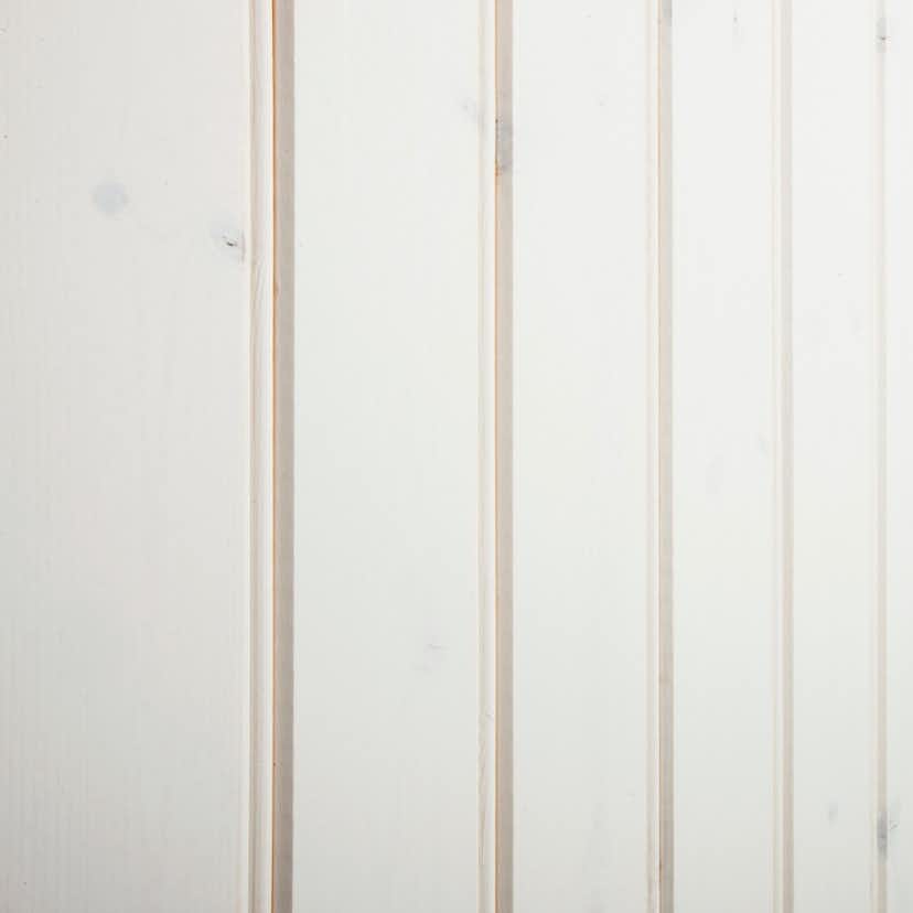 Panel Ändspont Baseco Laserad Vit Pärlspont