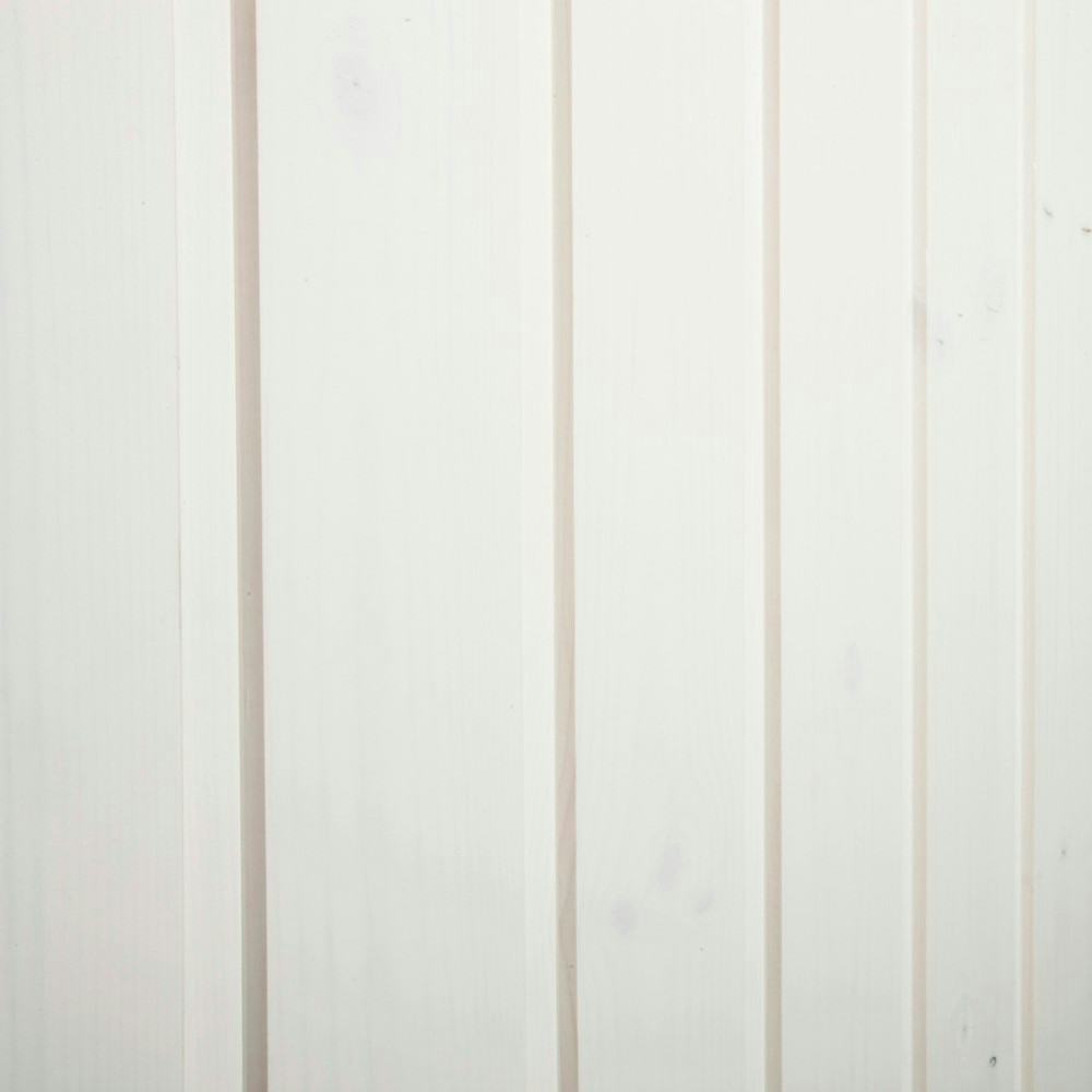 Panel Ändspont Baseco Laserad Vit Spårfas 15X120 A