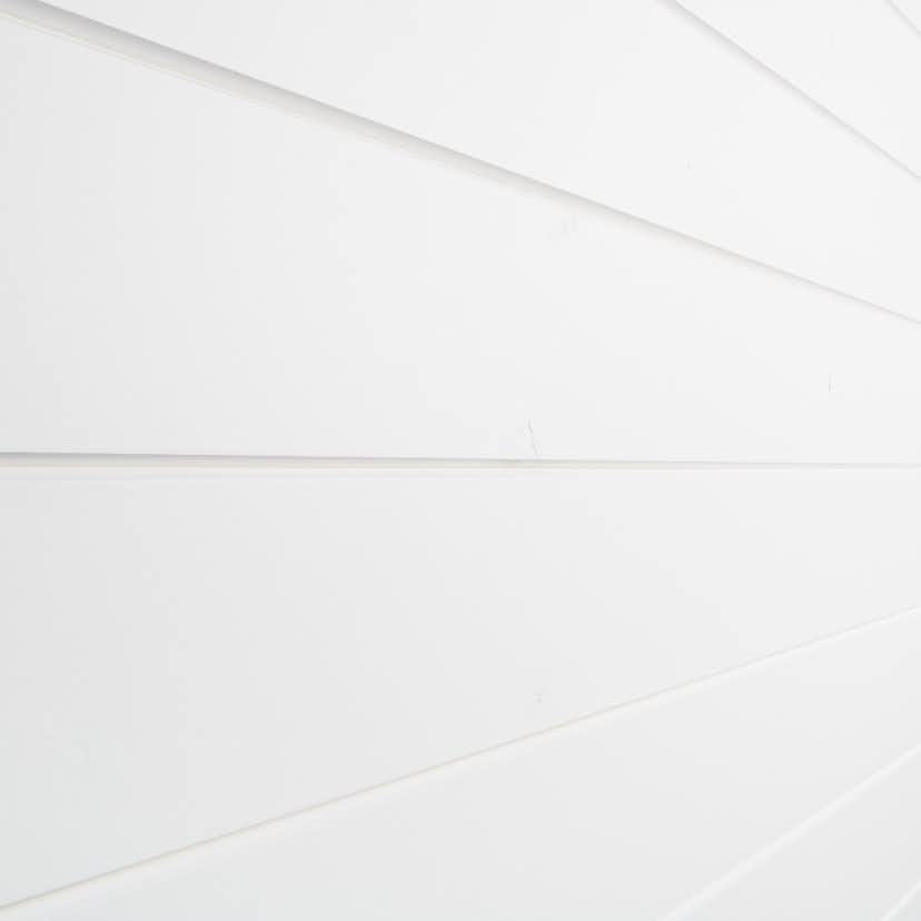 Panel Ändspont Baseco Snövit V-Fas