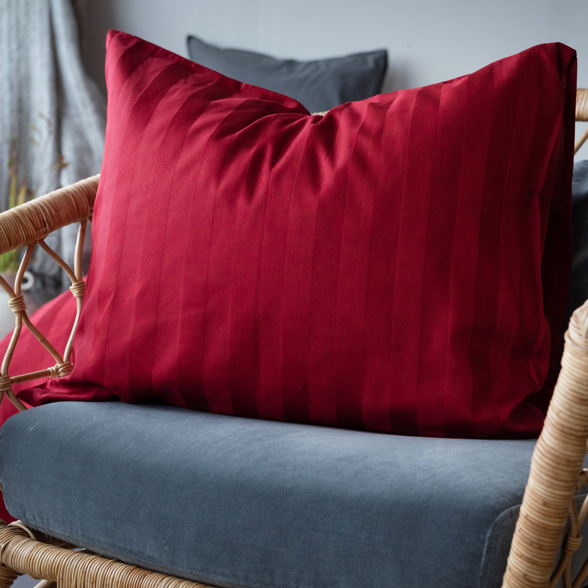 Påslakanset Borganäs of Sweden Satin Enkelsäng