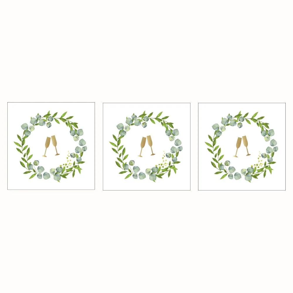 Servett Paperproducts Design Champagne 33x33 cm 3 st 20-pack