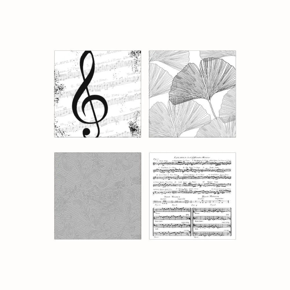 Servetter Paperproducts Design PPD Mixade 4 st 20-pack