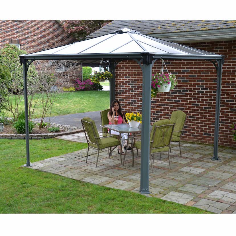 Pergola gop Palermo 3000 13 m² med Takventil