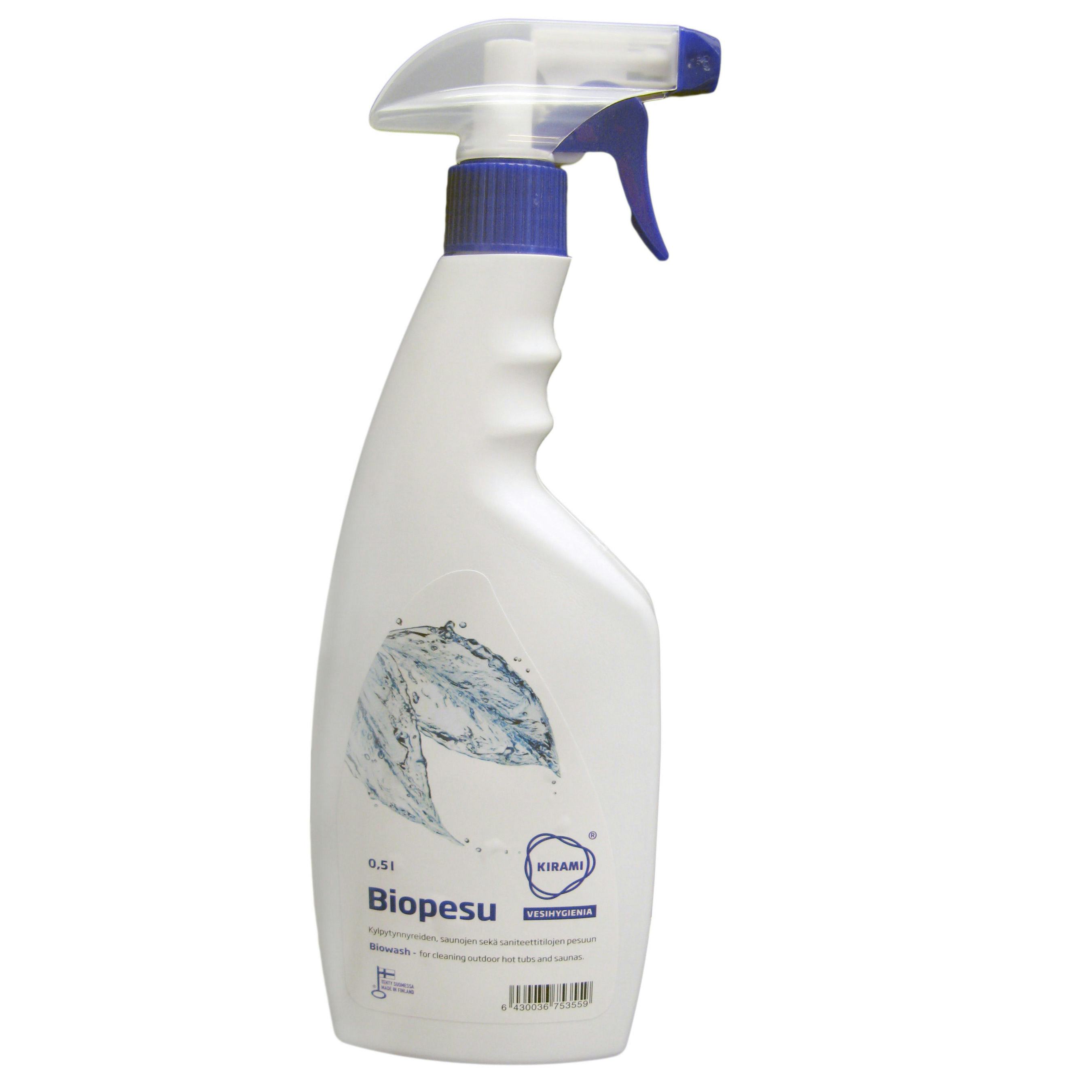 Biotvätt Kirami Spray 0,5 l Rengöring Spa & Badtunna