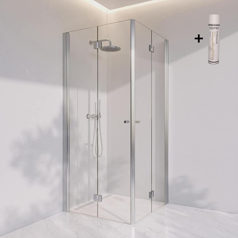 Duschhörn Invitrea Prime PH33 med Glasrengöring