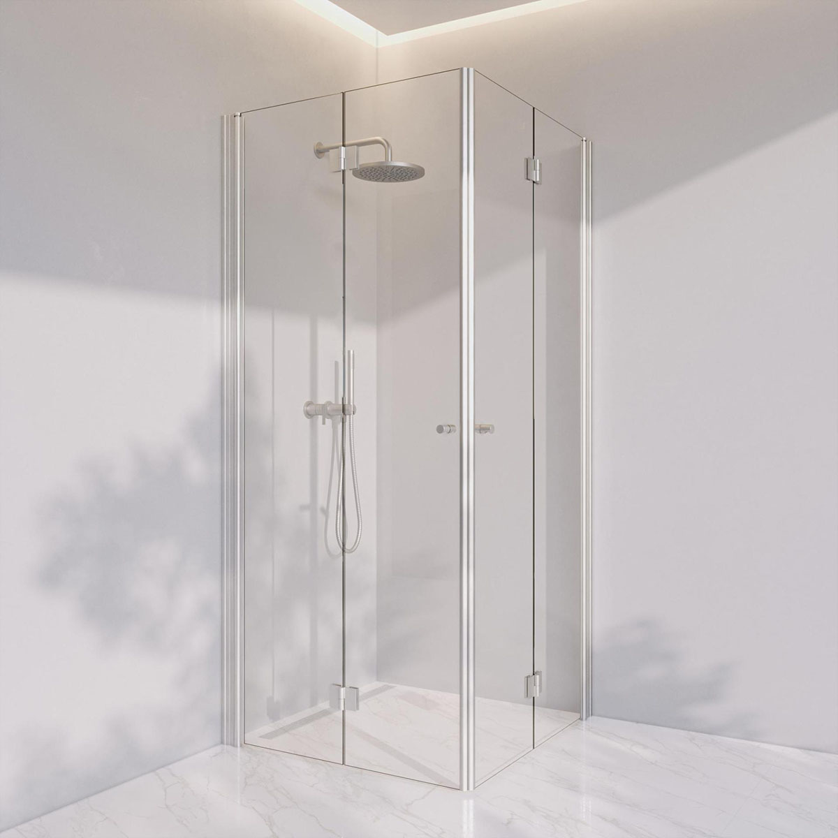 Duschhörn Invitrea Prime PH33 med Glasrengöring