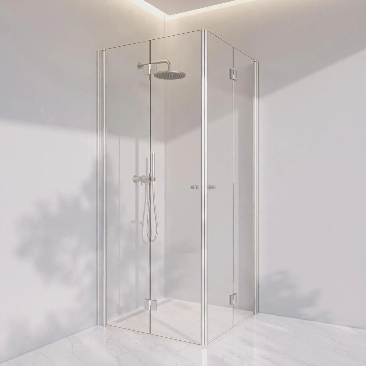 Duschhörn Invitrea Prime PH33 med Glasrengöring