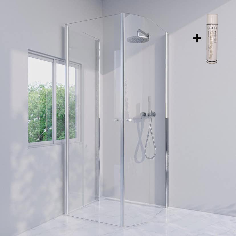 Duschhörn Invitrea Prime PH43 med Glasrengöring