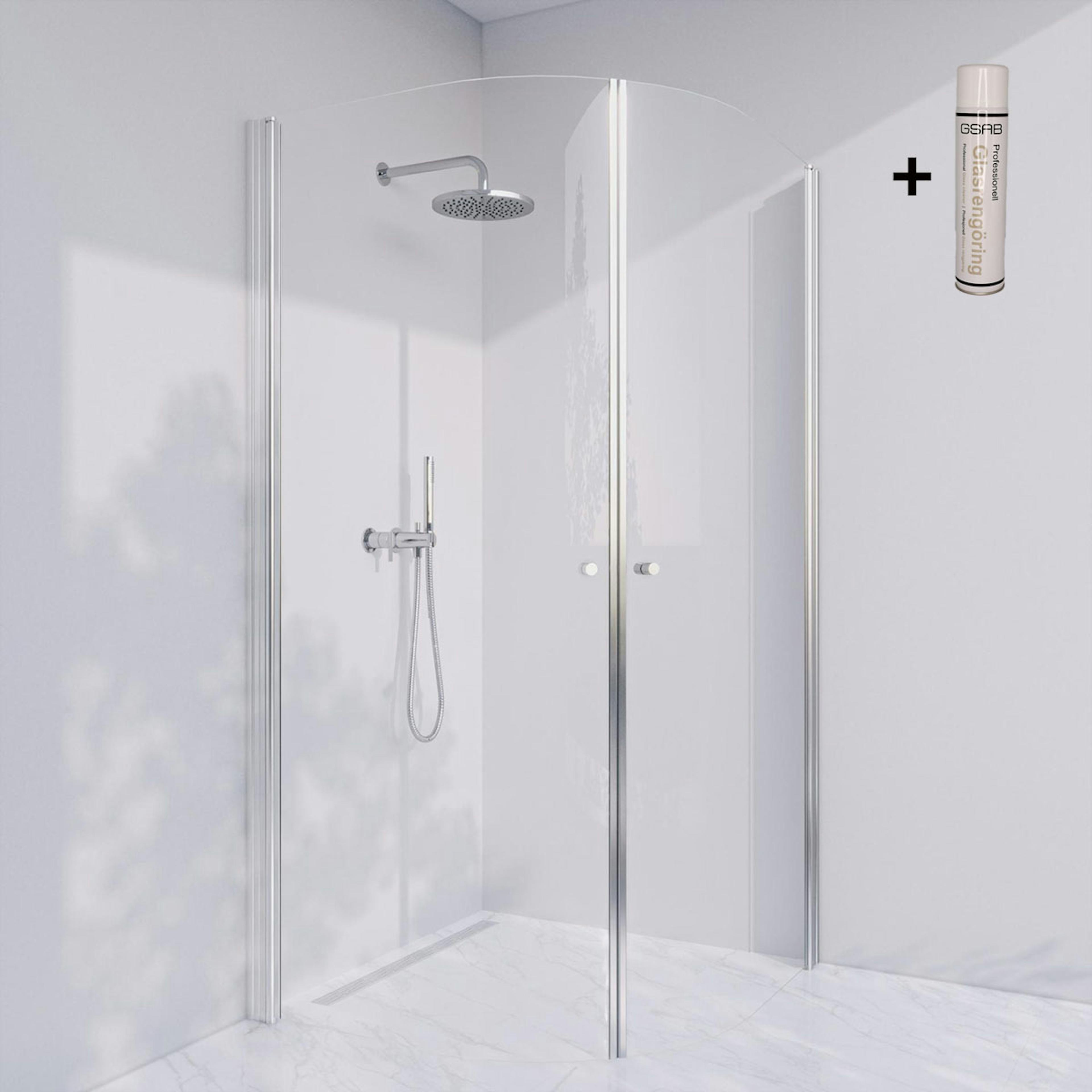 Duschhörn Invitrea Prime PH44 med Glasrengöring