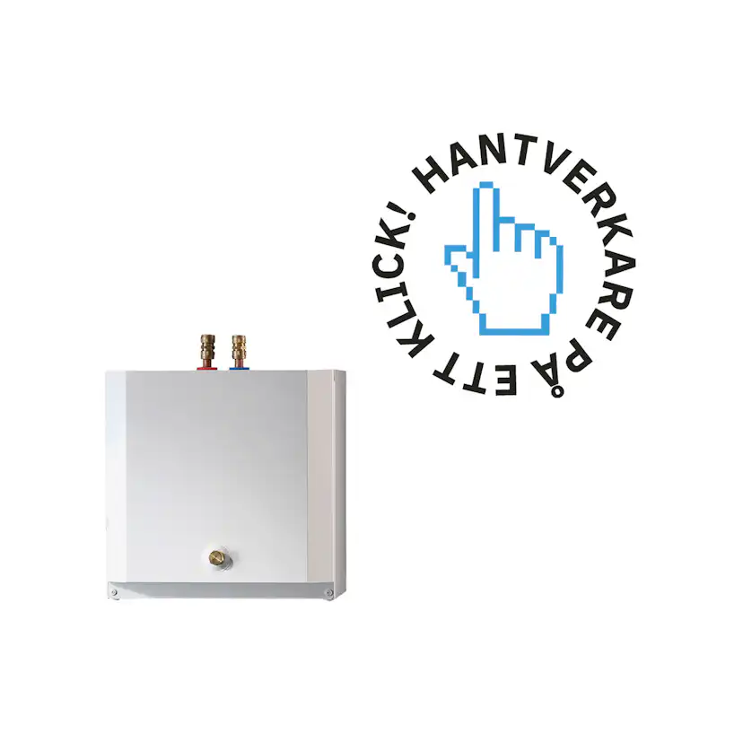 Installation Varmvattenberedare inkl. El utan ROT